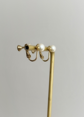 Clips oreilles mariage perles 2