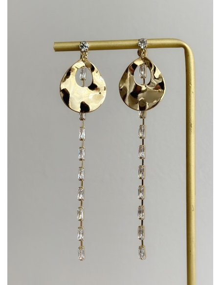 Boucles Clips oreilles strass