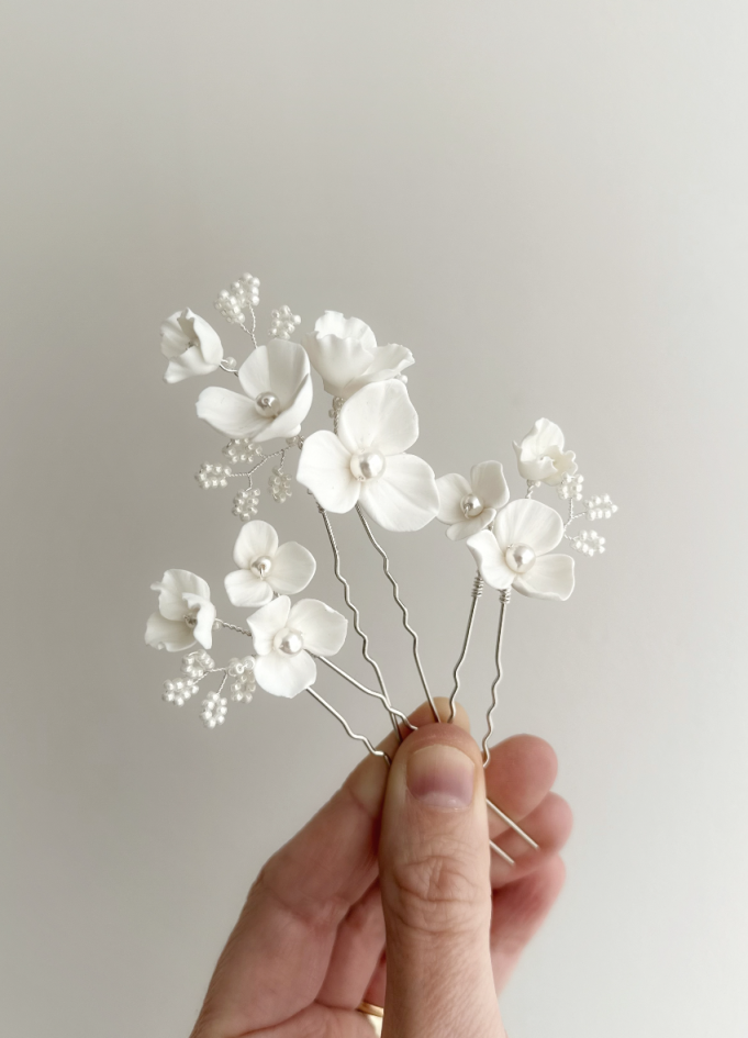 Trio de pics à chignon "Ana" pour...