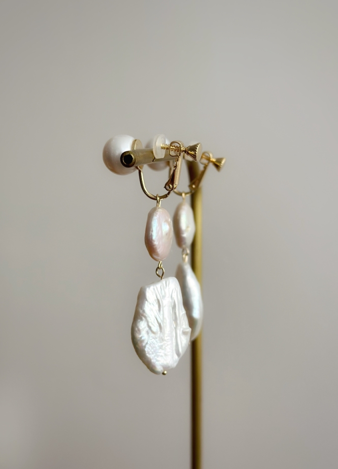 Boucles d'oreilles clips "Alma"...