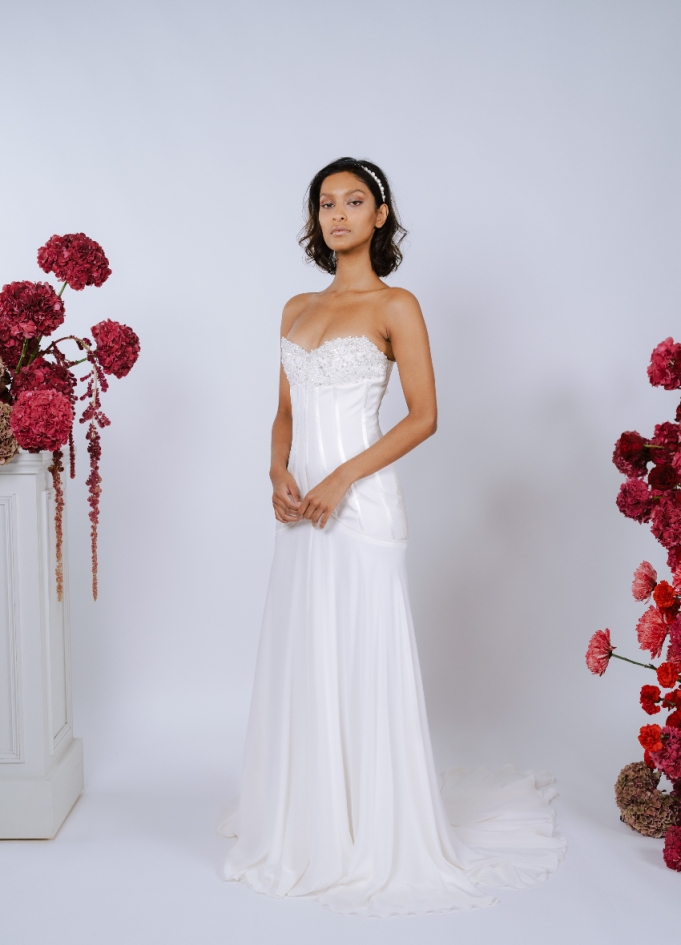 Serre tête couronne "Stella" avec...