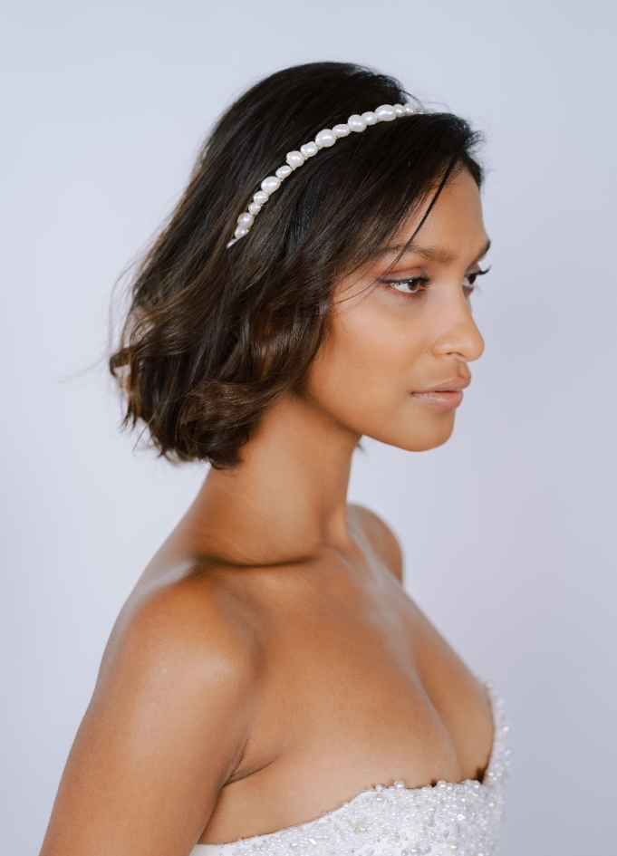 Serre tête couronne "Stella" avec...