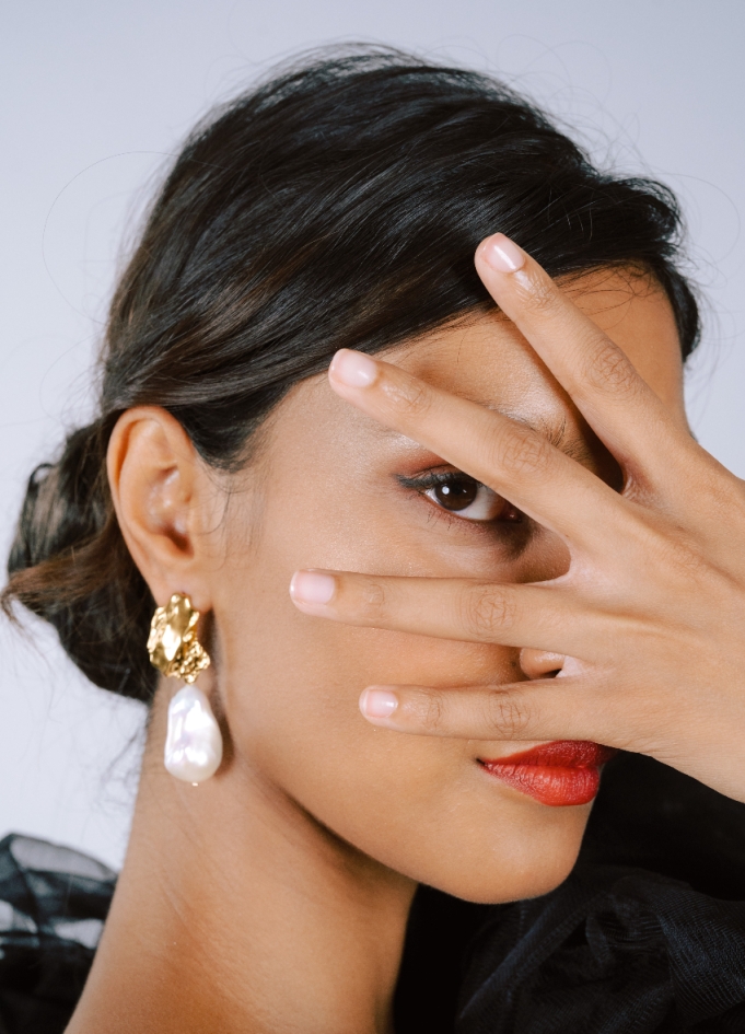 Boucles d'oreilles "Mira" moderne...