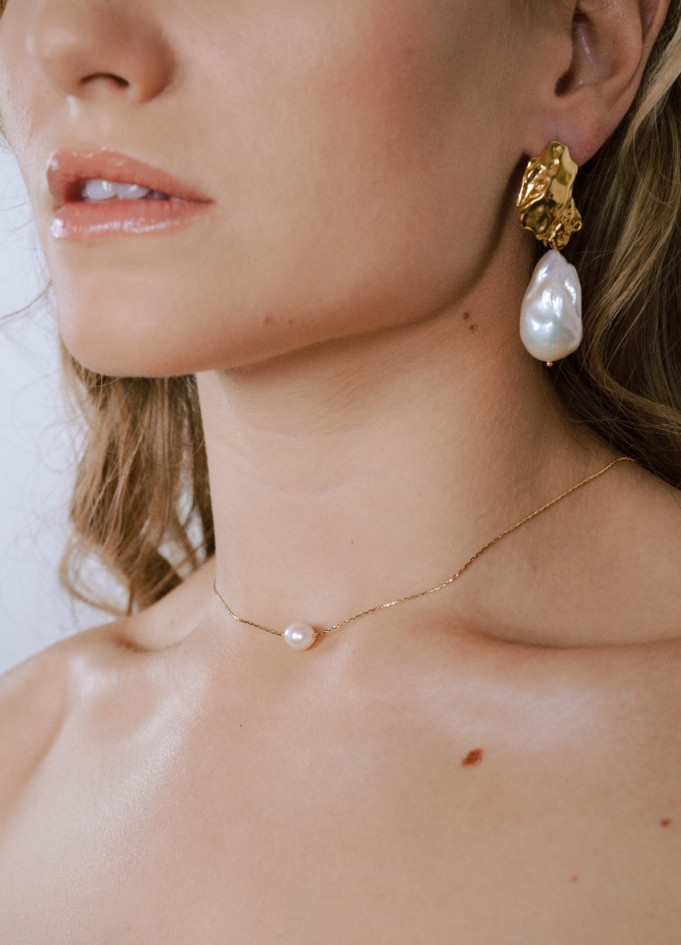 Boucles d'oreilles "Mira" moderne...