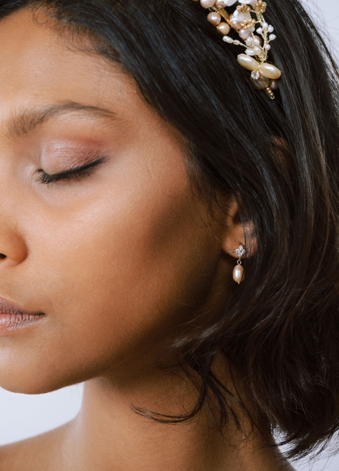 Boucles d'oreilles mariée "Aurora"... Boucles d'oreilles mariée "Aurora"...