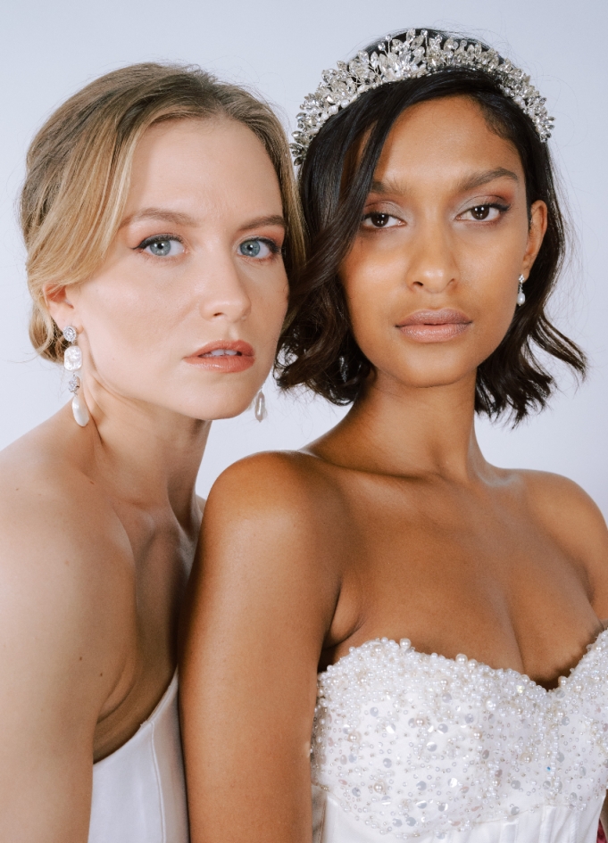 Boucles d'oreilles "Lya" moderne et chic Boucles d'oreilles "Lya" moderne et chic