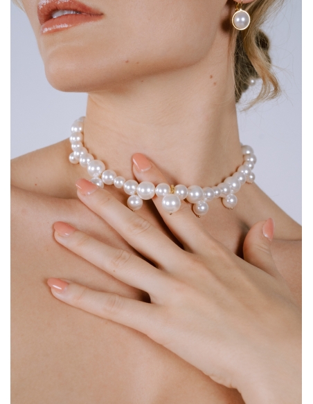 "Maria" Collier de perles nacrées originales