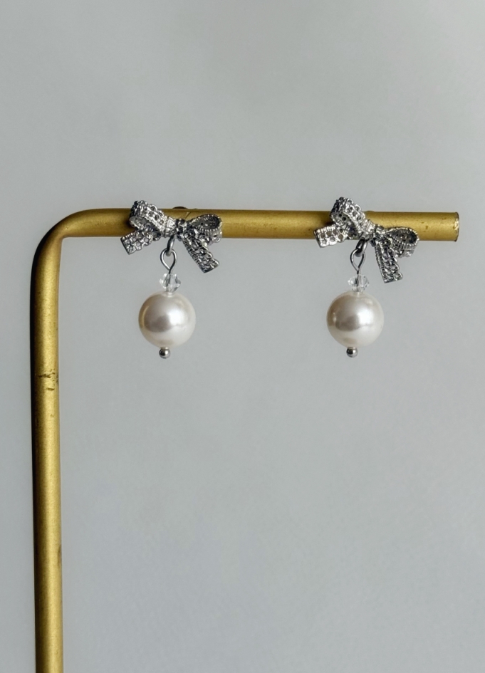 Boucles d'oreilles mariée "Valentine"...