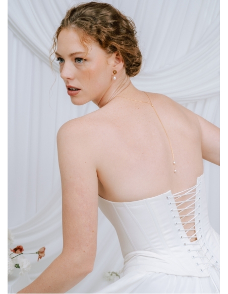 Boucles d'oreilles mariée "Charlotte" au charme ethnique