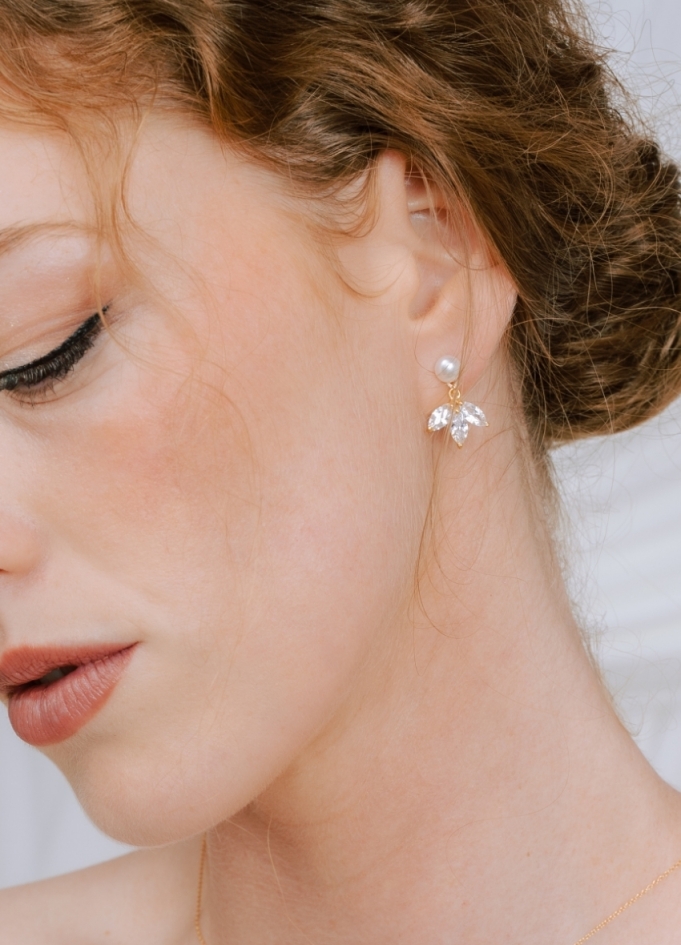 Boucles d'oreilles "Cassandre" avec...