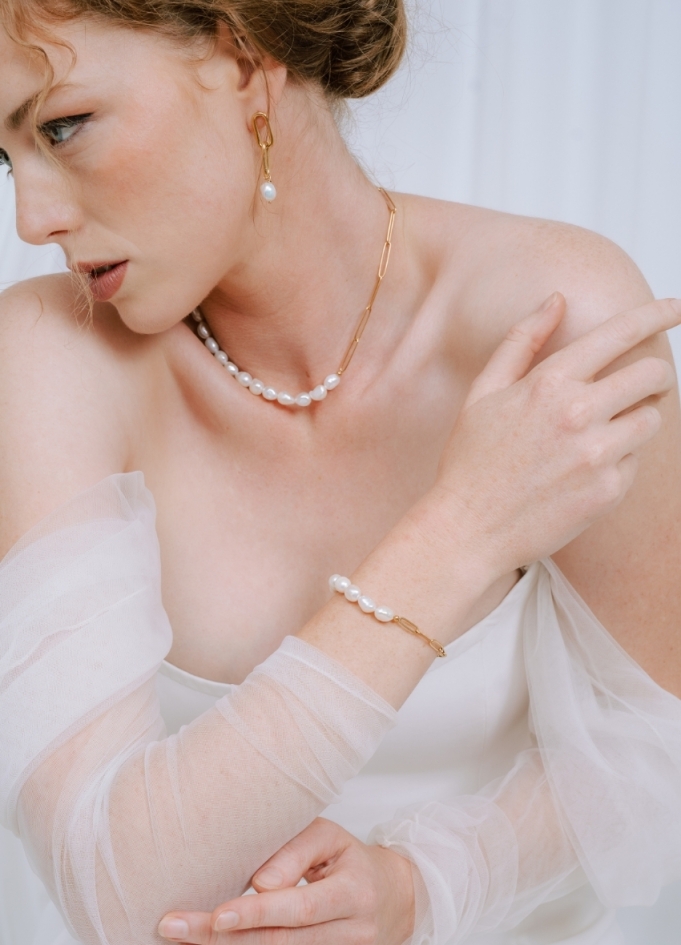 "Andrea" Collier choker mariée avec...