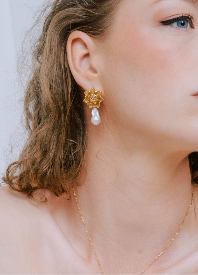 Boucles d'oreilles mariage...