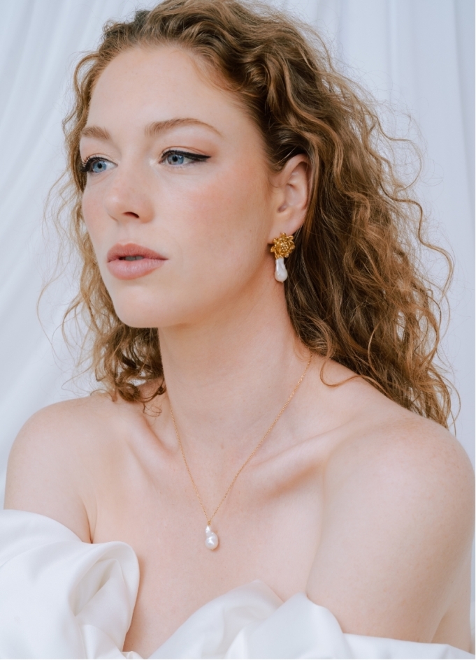 Boucles d'oreilles mariage...