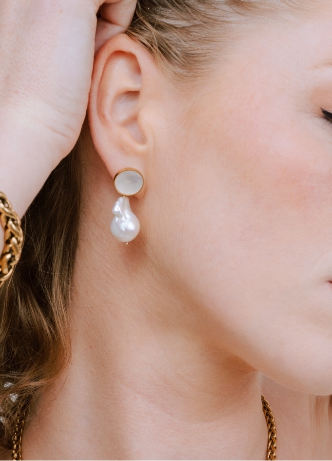 Boucles d'oreilles mariage "Cloé"...