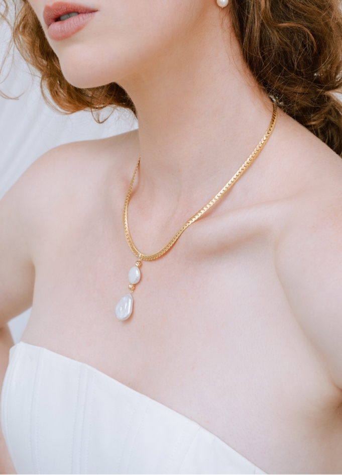 "Calista" collier de mariée avec...