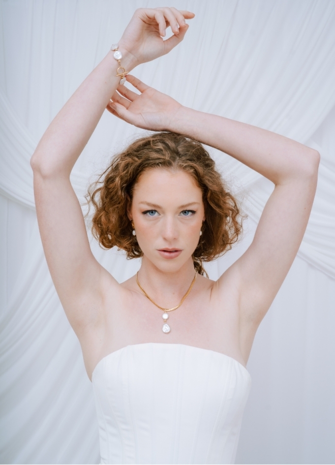 "Calista" collier de mariée avec...