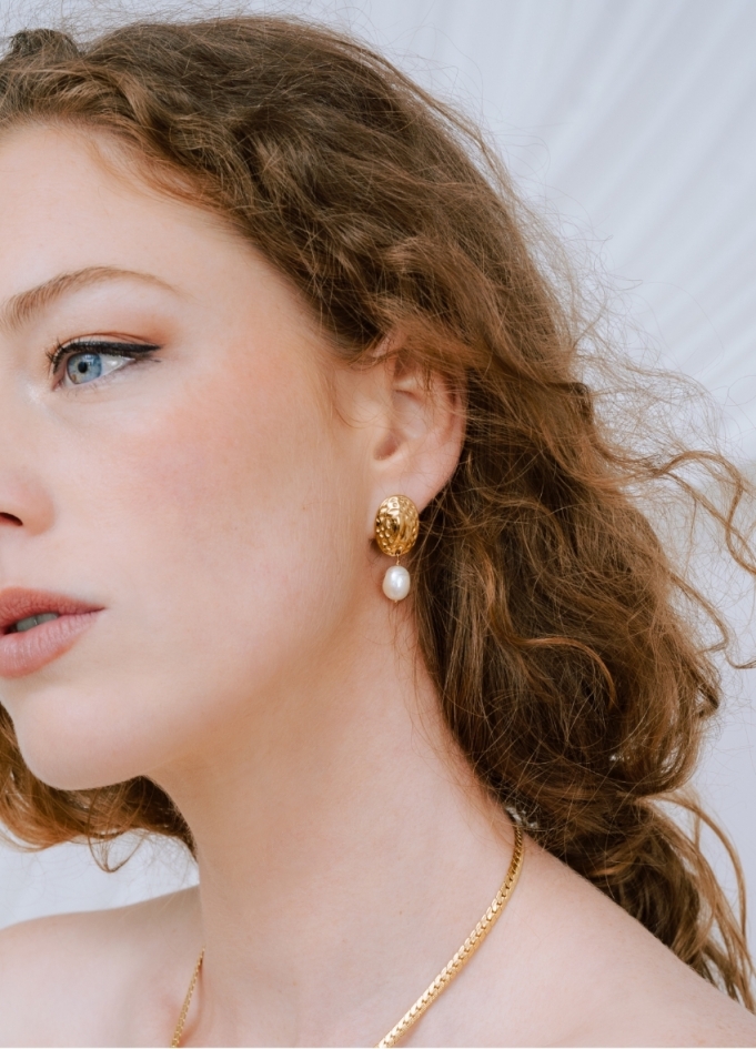 Boucles d'oreilles mariée "Calista"...