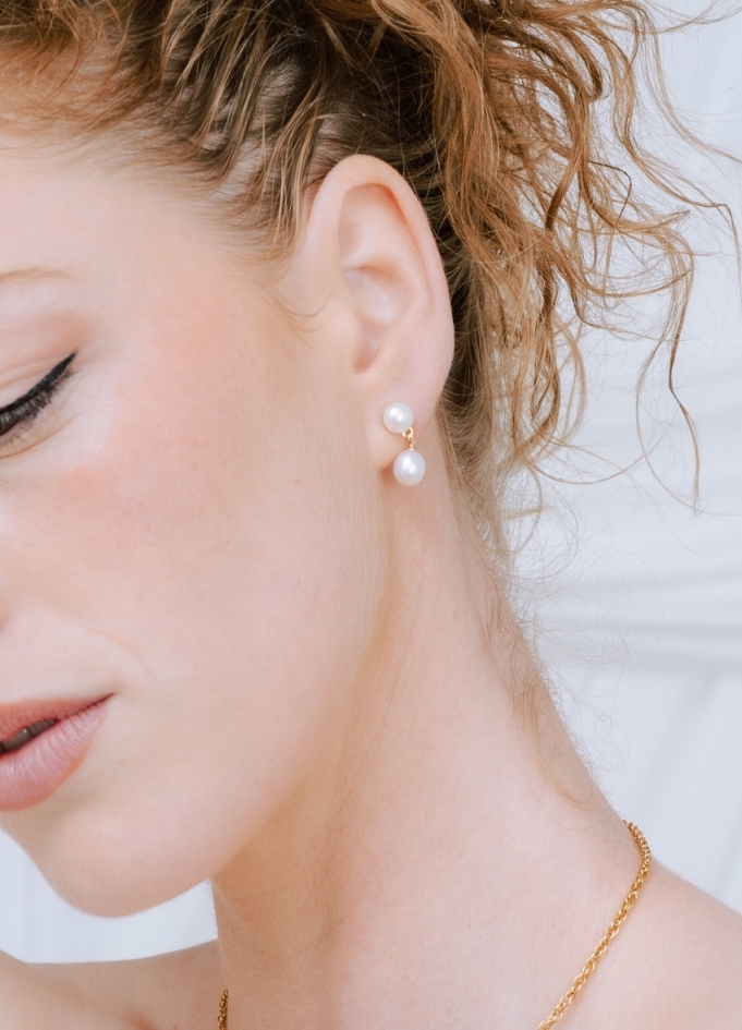 Boucles d'oreilles mariée "Appoline"...