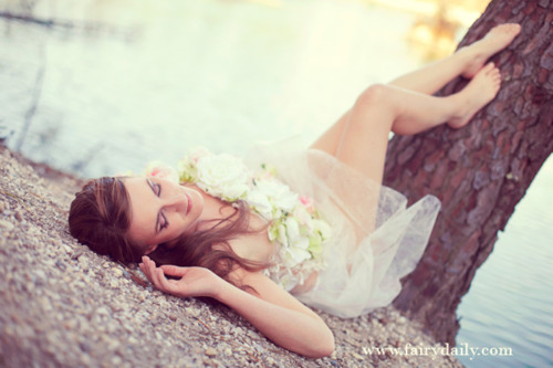 Robe de mariée romantique à fleurs