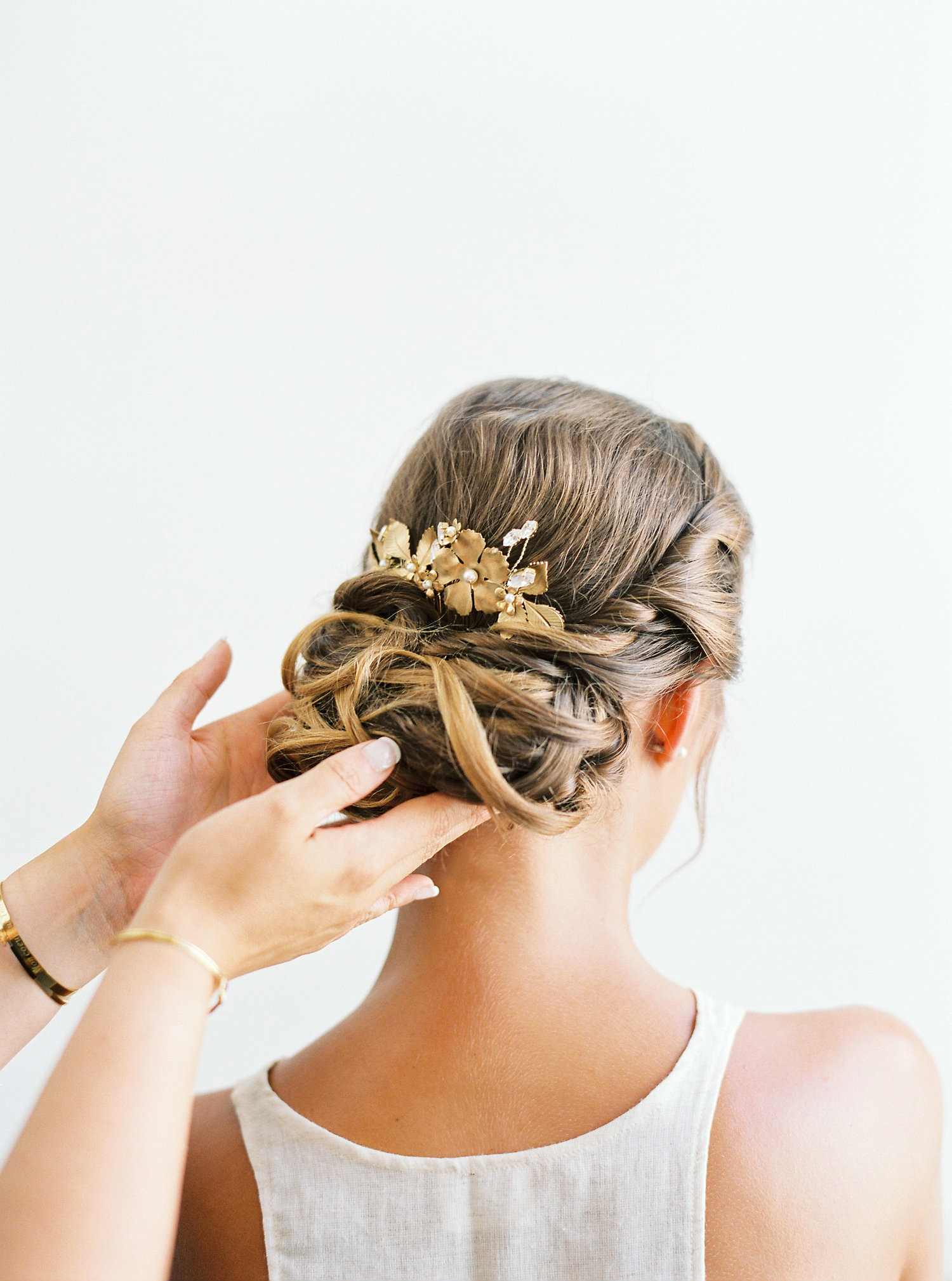 coiffure chignon mariée 