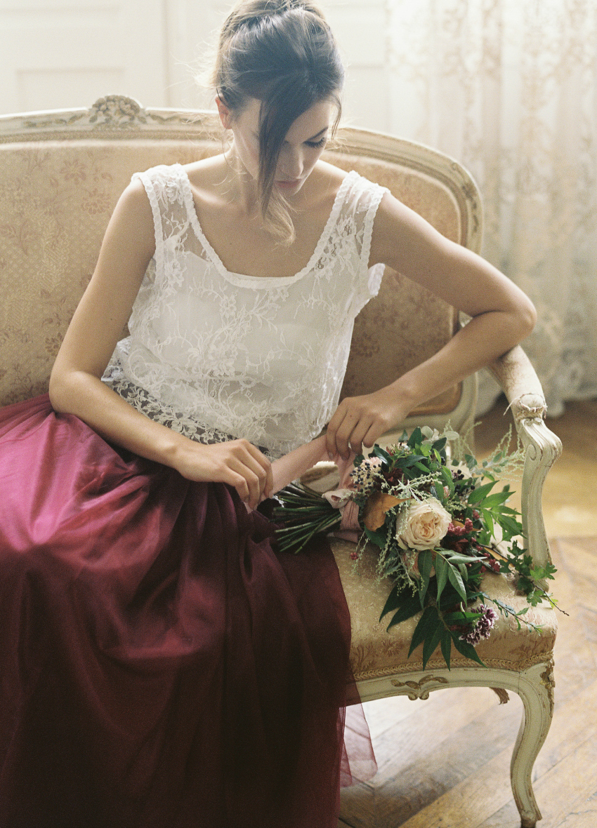 jupe tulle Le blog d H lo se Bijoux de mari e conseils