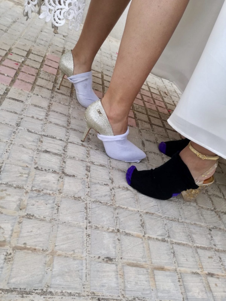 astuce chaussures talon mariage
