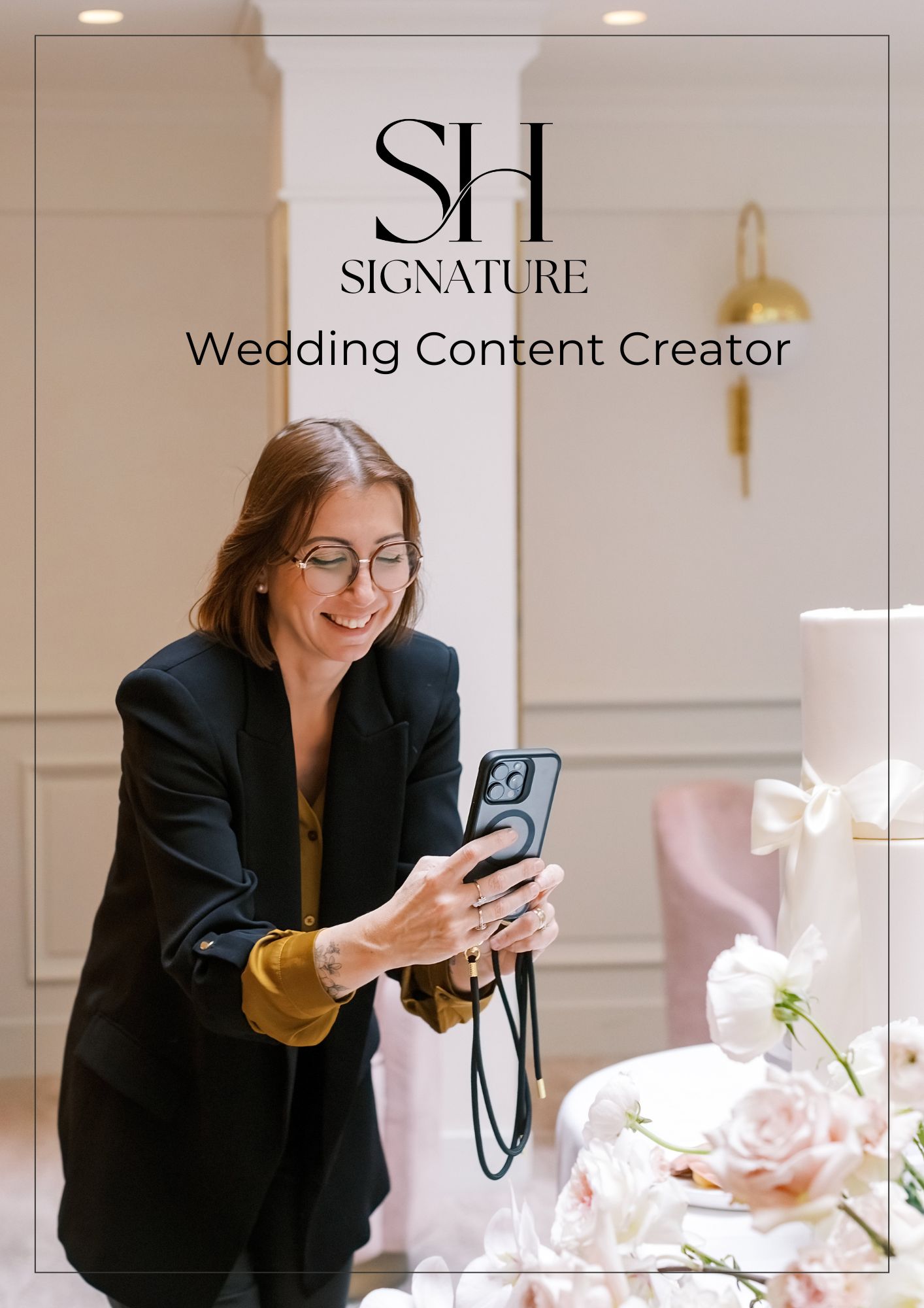 Créatrice de contenu pour votre mariage en France et à l'étranger